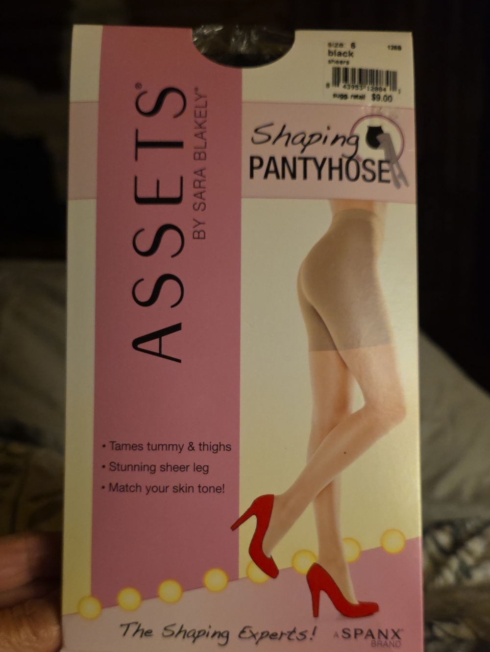 ASSETS Shaping Pantyhose - Black